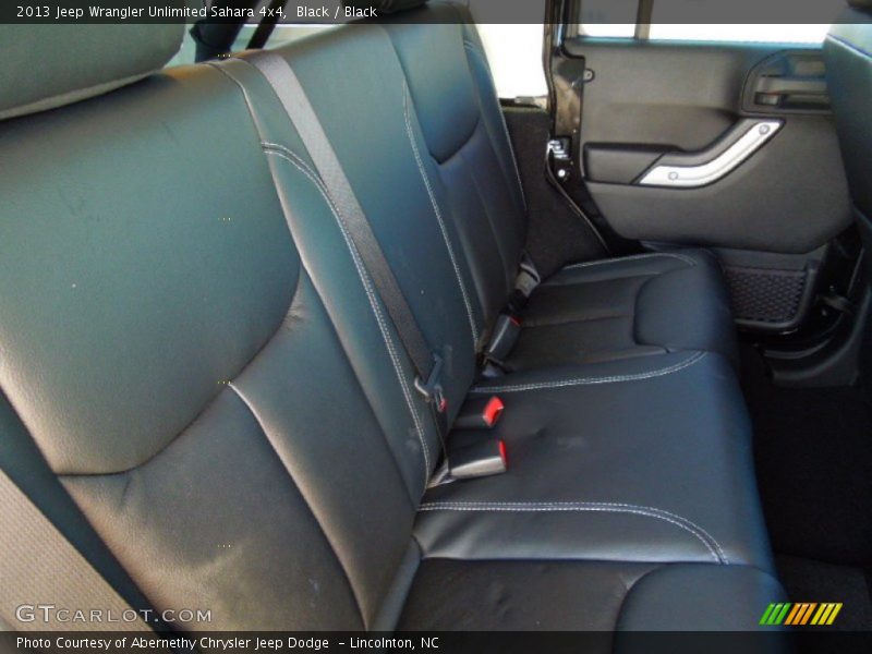 Black / Black 2013 Jeep Wrangler Unlimited Sahara 4x4