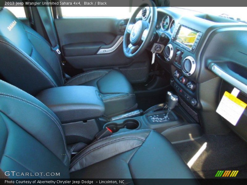 Black / Black 2013 Jeep Wrangler Unlimited Sahara 4x4