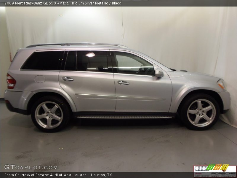 Iridium Silver Metallic / Black 2009 Mercedes-Benz GL 550 4Matic
