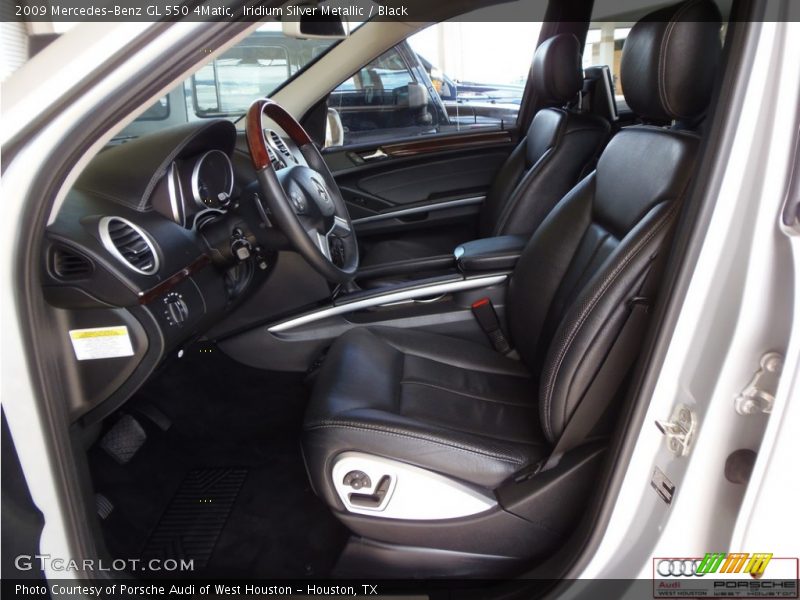 Iridium Silver Metallic / Black 2009 Mercedes-Benz GL 550 4Matic