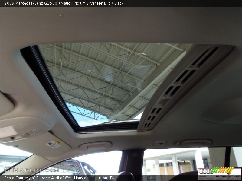 Iridium Silver Metallic / Black 2009 Mercedes-Benz GL 550 4Matic