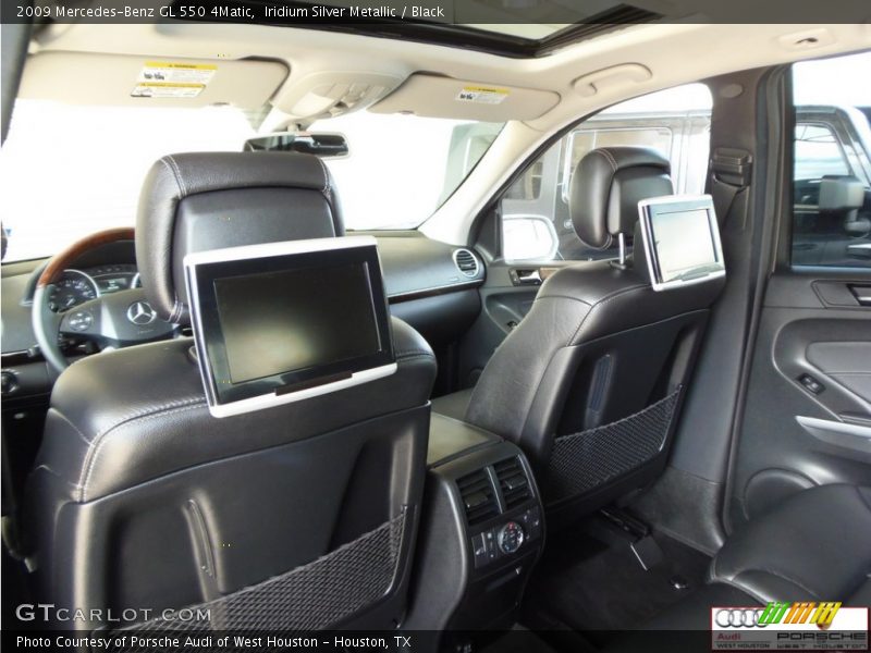 Iridium Silver Metallic / Black 2009 Mercedes-Benz GL 550 4Matic