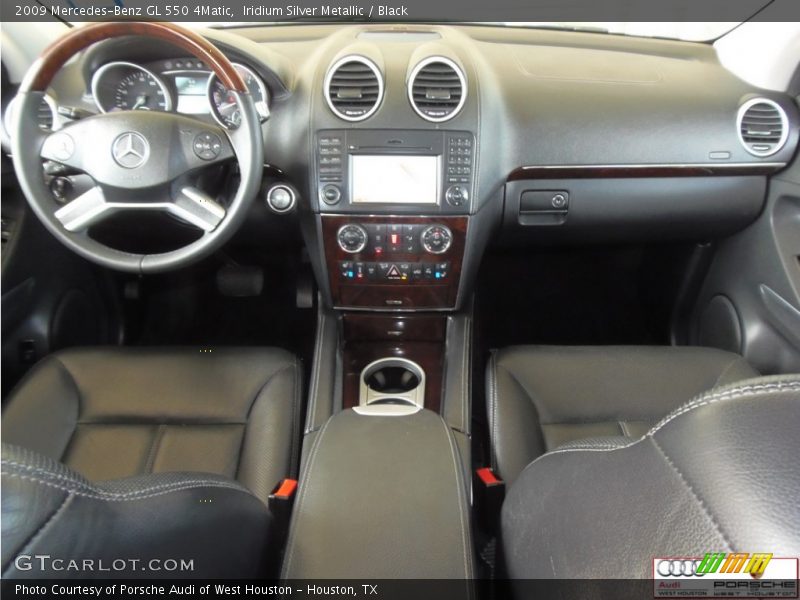 Iridium Silver Metallic / Black 2009 Mercedes-Benz GL 550 4Matic