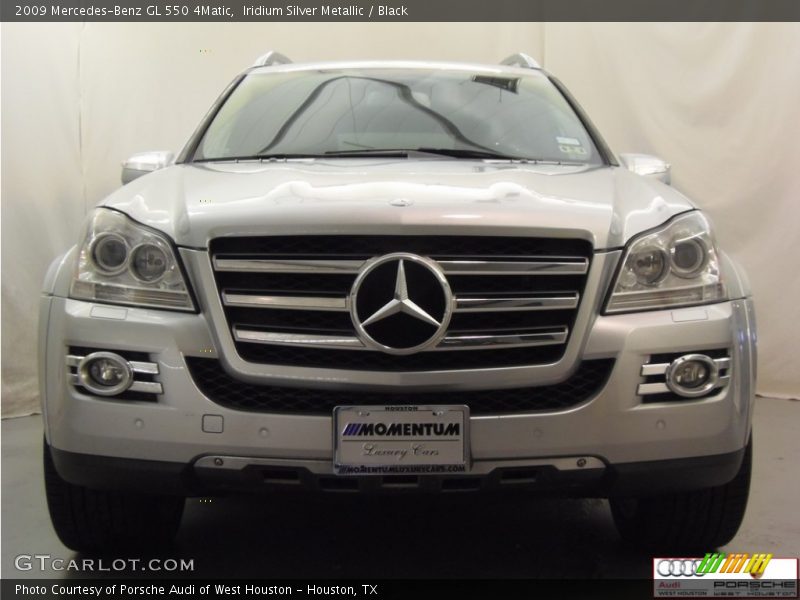 Iridium Silver Metallic / Black 2009 Mercedes-Benz GL 550 4Matic