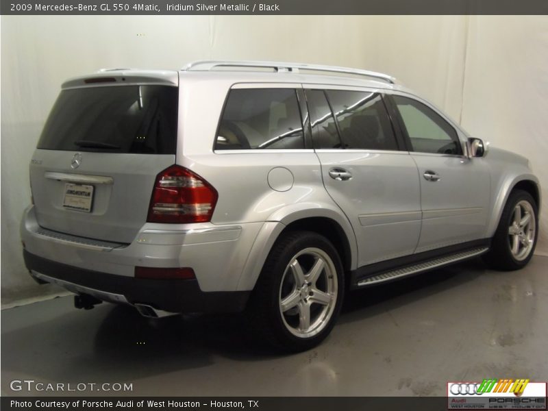 Iridium Silver Metallic / Black 2009 Mercedes-Benz GL 550 4Matic