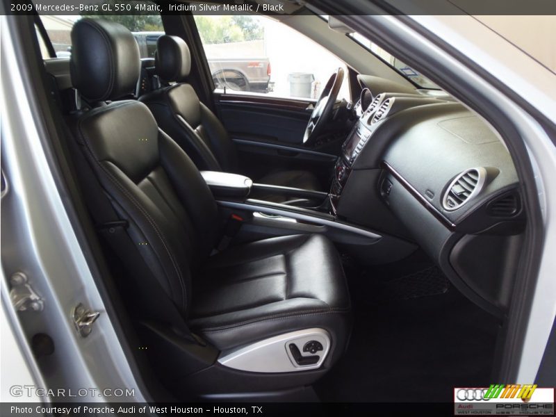 Iridium Silver Metallic / Black 2009 Mercedes-Benz GL 550 4Matic