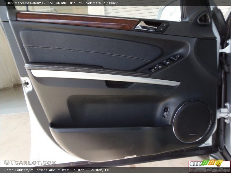 Iridium Silver Metallic / Black 2009 Mercedes-Benz GL 550 4Matic