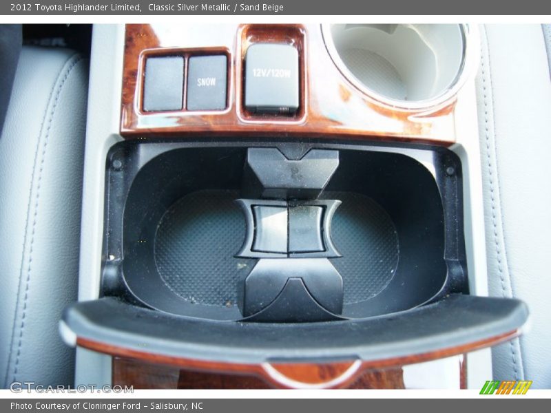 Classic Silver Metallic / Sand Beige 2012 Toyota Highlander Limited