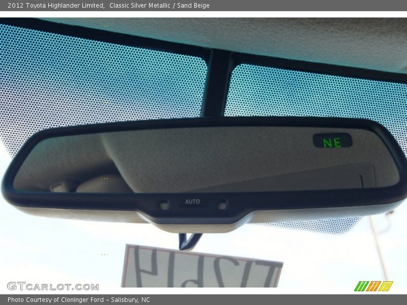 Classic Silver Metallic / Sand Beige 2012 Toyota Highlander Limited