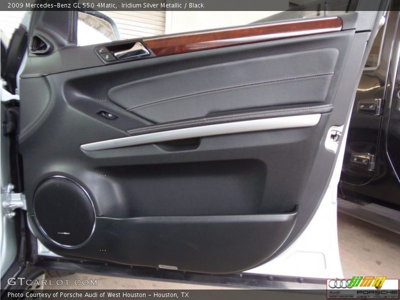 Iridium Silver Metallic / Black 2009 Mercedes-Benz GL 550 4Matic
