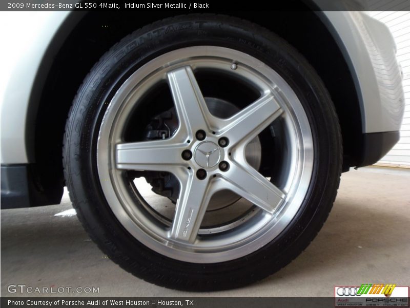 Iridium Silver Metallic / Black 2009 Mercedes-Benz GL 550 4Matic