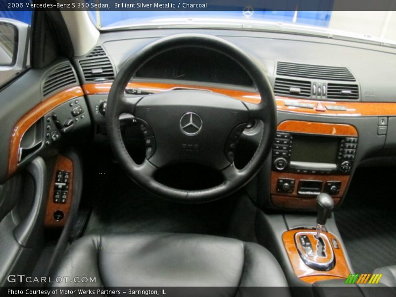 Brilliant Silver Metallic / Charcoal 2006 Mercedes-Benz S 350 Sedan