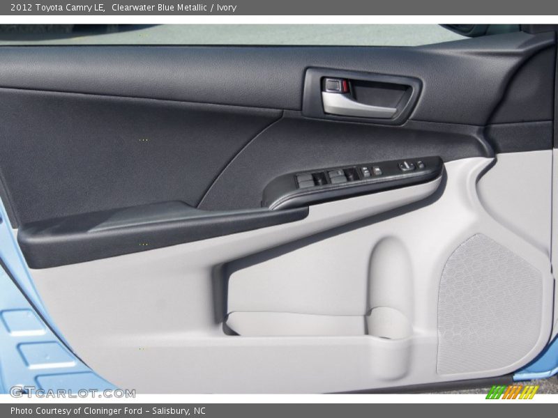 Clearwater Blue Metallic / Ivory 2012 Toyota Camry LE