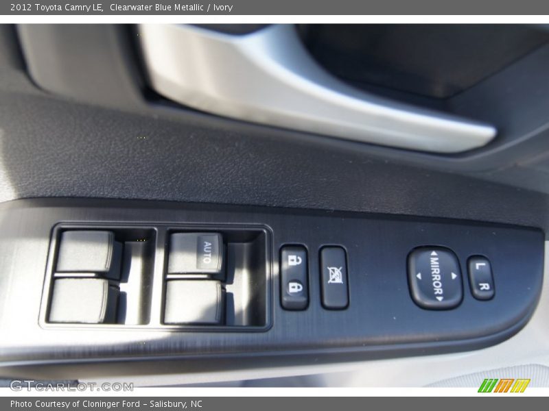 Clearwater Blue Metallic / Ivory 2012 Toyota Camry LE