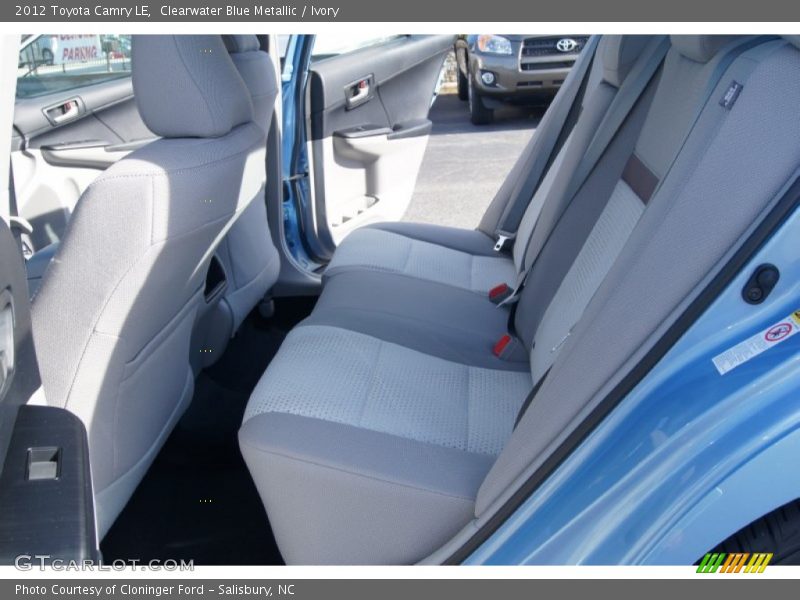 Clearwater Blue Metallic / Ivory 2012 Toyota Camry LE