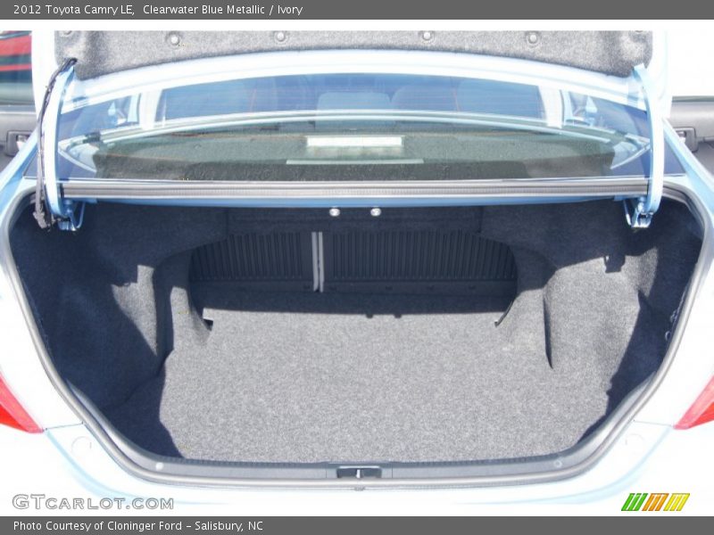 Clearwater Blue Metallic / Ivory 2012 Toyota Camry LE