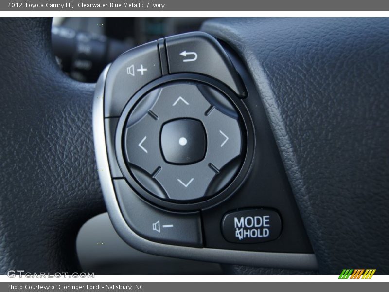 Clearwater Blue Metallic / Ivory 2012 Toyota Camry LE