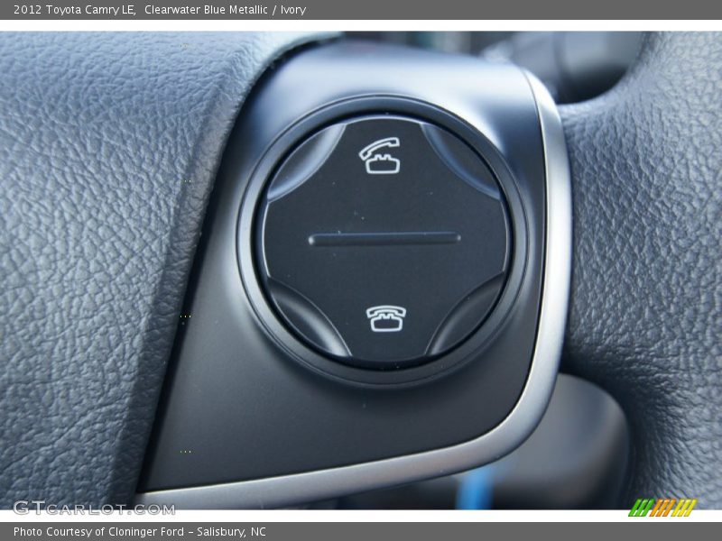 Clearwater Blue Metallic / Ivory 2012 Toyota Camry LE