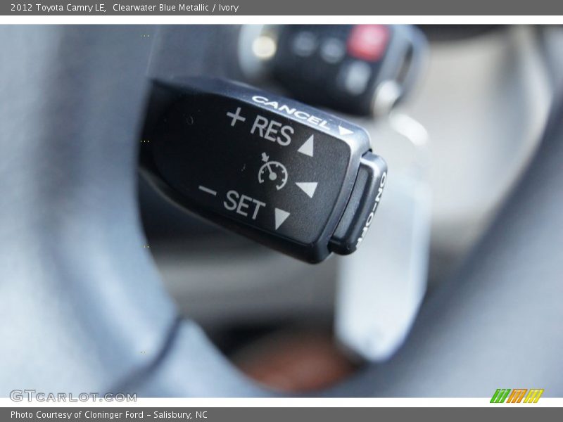 Clearwater Blue Metallic / Ivory 2012 Toyota Camry LE