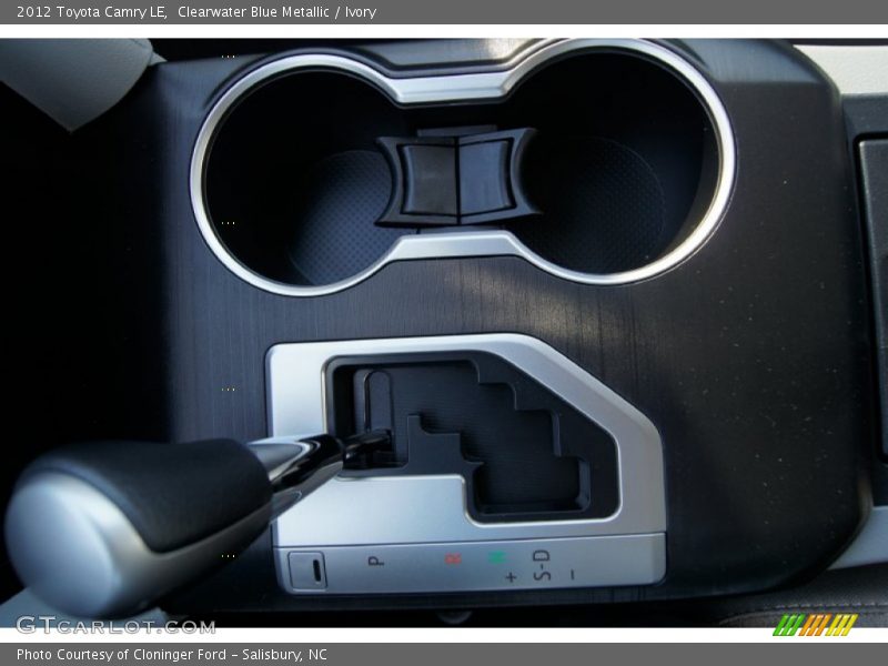 Clearwater Blue Metallic / Ivory 2012 Toyota Camry LE