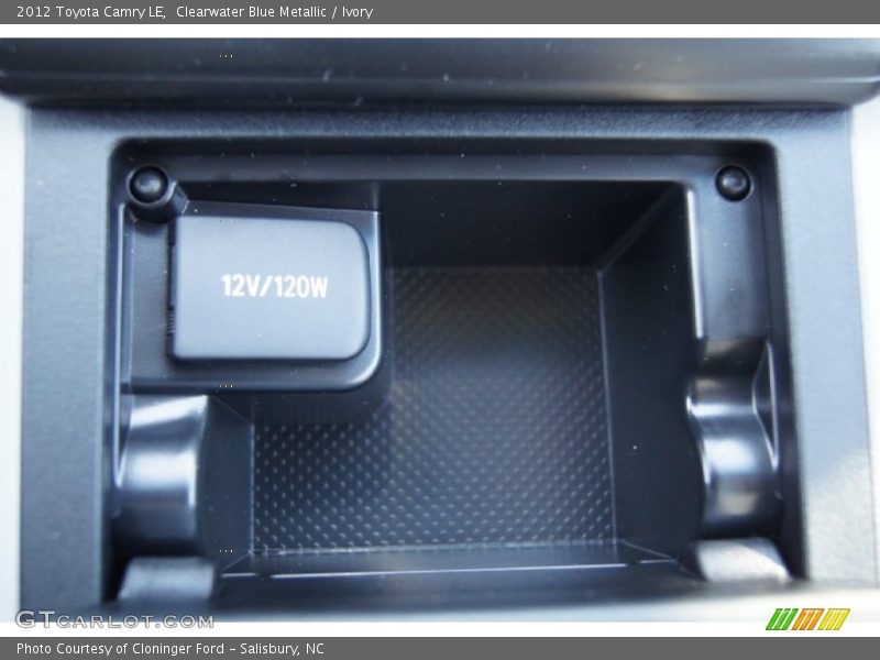 Clearwater Blue Metallic / Ivory 2012 Toyota Camry LE