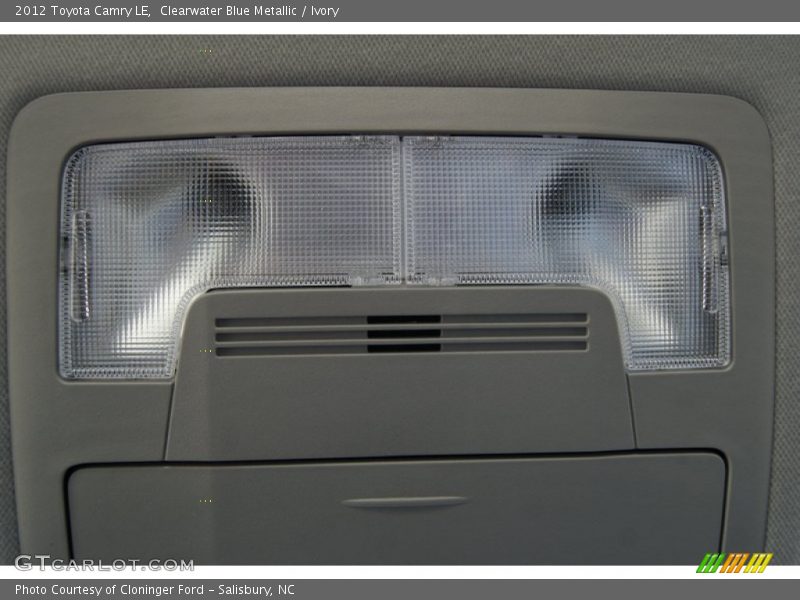 Clearwater Blue Metallic / Ivory 2012 Toyota Camry LE