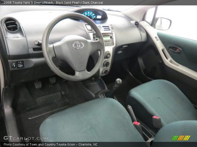 Dark Charcoal Interior - 2008 Yaris 3 Door Liftback 