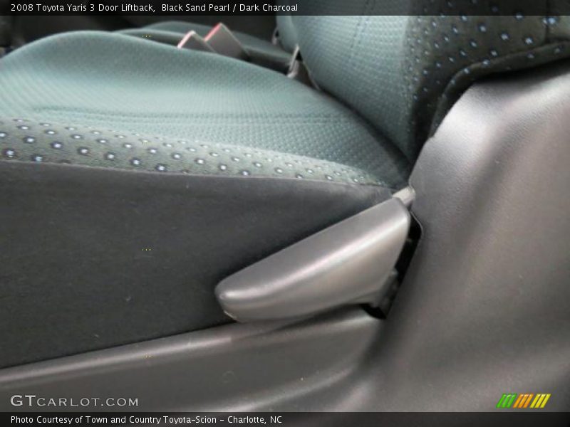 Black Sand Pearl / Dark Charcoal 2008 Toyota Yaris 3 Door Liftback