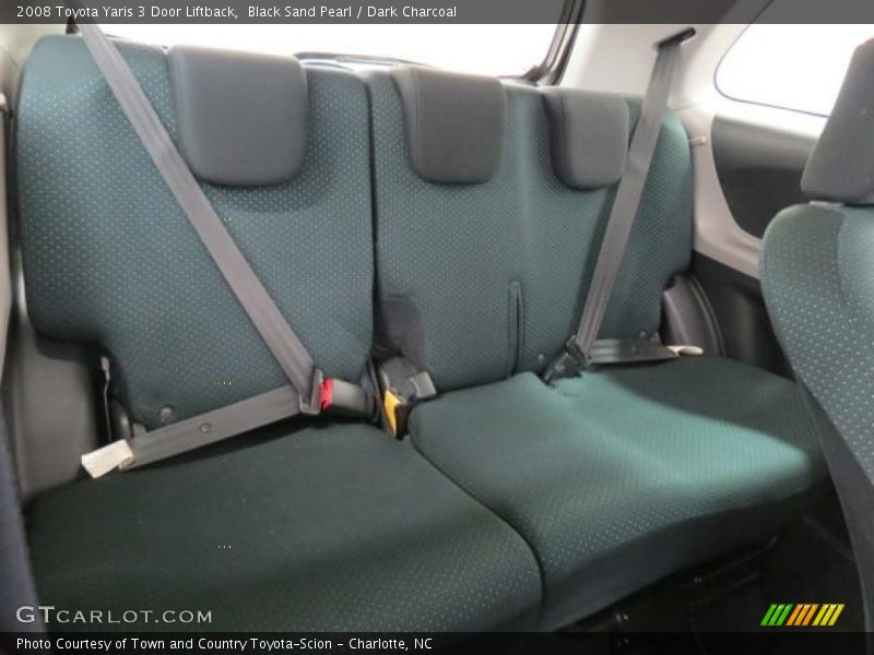 Black Sand Pearl / Dark Charcoal 2008 Toyota Yaris 3 Door Liftback