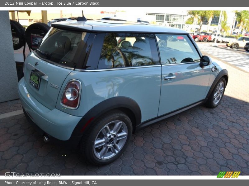 Ice Blue / Carbon Black 2013 Mini Cooper Hardtop
