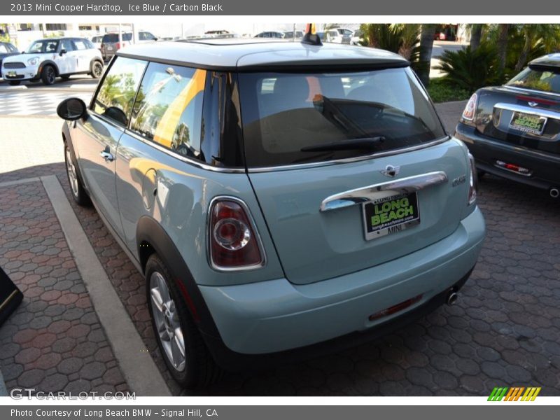 Ice Blue / Carbon Black 2013 Mini Cooper Hardtop