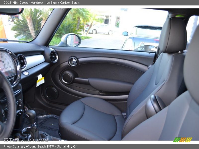 Ice Blue / Carbon Black 2013 Mini Cooper Hardtop