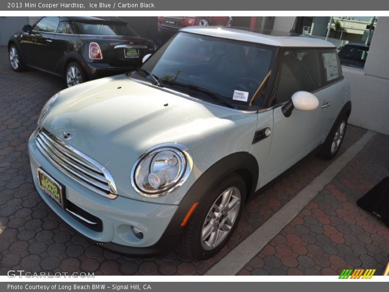 Ice Blue / Carbon Black 2013 Mini Cooper Hardtop