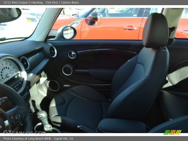 Chili Red / Carbon Black 2013 Mini Cooper S Hardtop