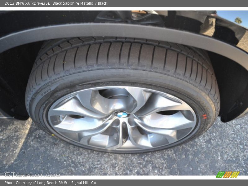 Black Sapphire Metallic / Black 2013 BMW X6 xDrive35i