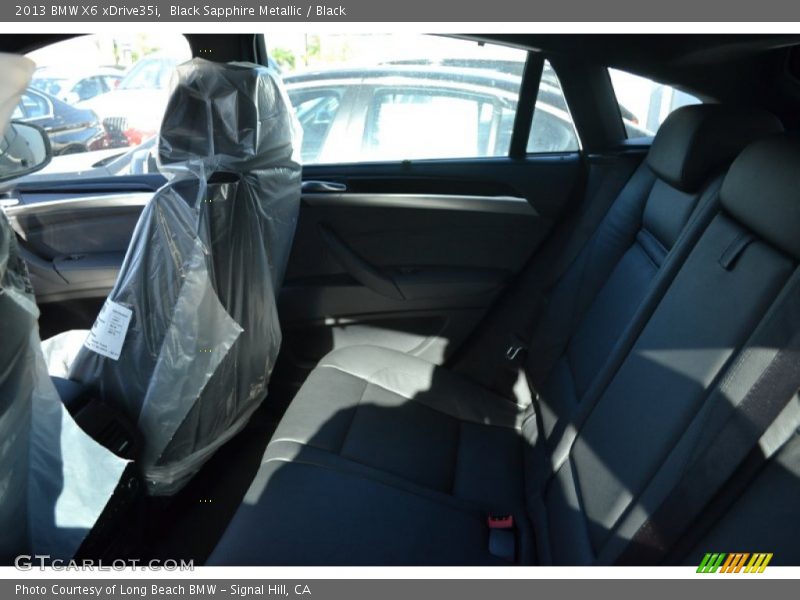 Black Sapphire Metallic / Black 2013 BMW X6 xDrive35i