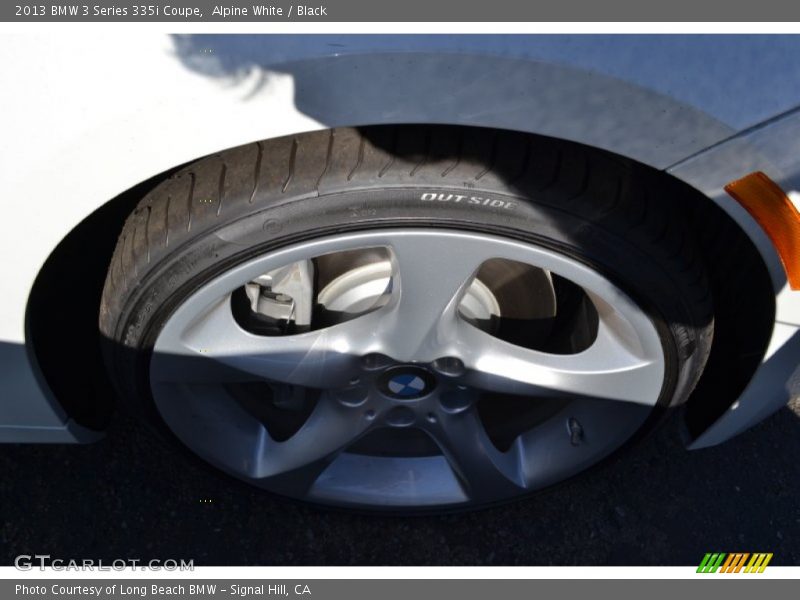 Alpine White / Black 2013 BMW 3 Series 335i Coupe