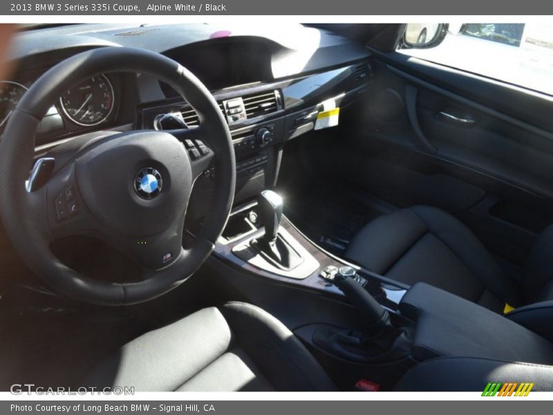 Alpine White / Black 2013 BMW 3 Series 335i Coupe