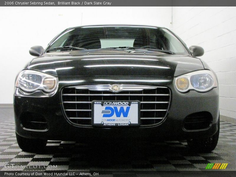Brilliant Black / Dark Slate Gray 2006 Chrysler Sebring Sedan