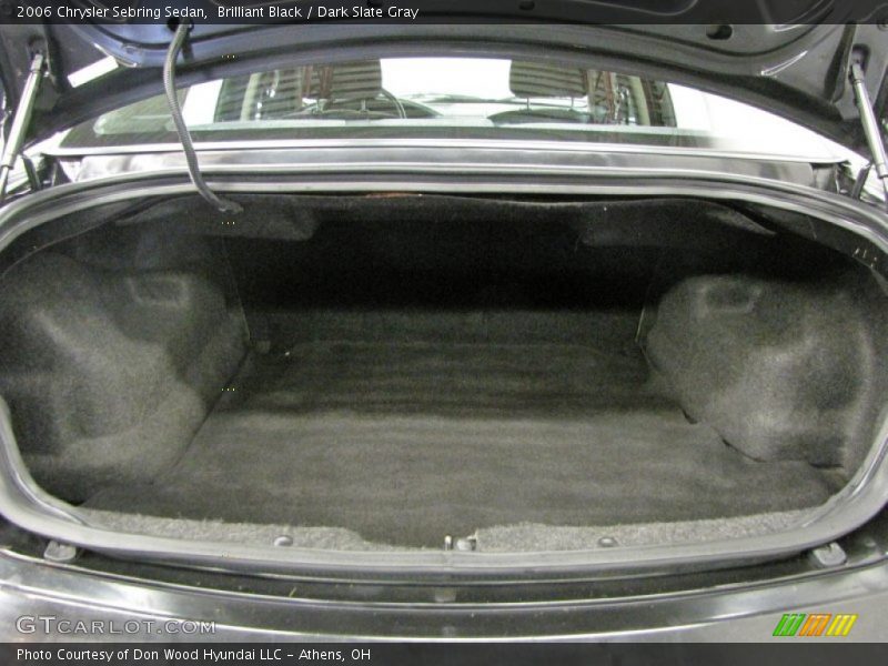 Brilliant Black / Dark Slate Gray 2006 Chrysler Sebring Sedan