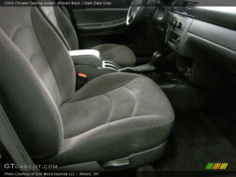 Brilliant Black / Dark Slate Gray 2006 Chrysler Sebring Sedan