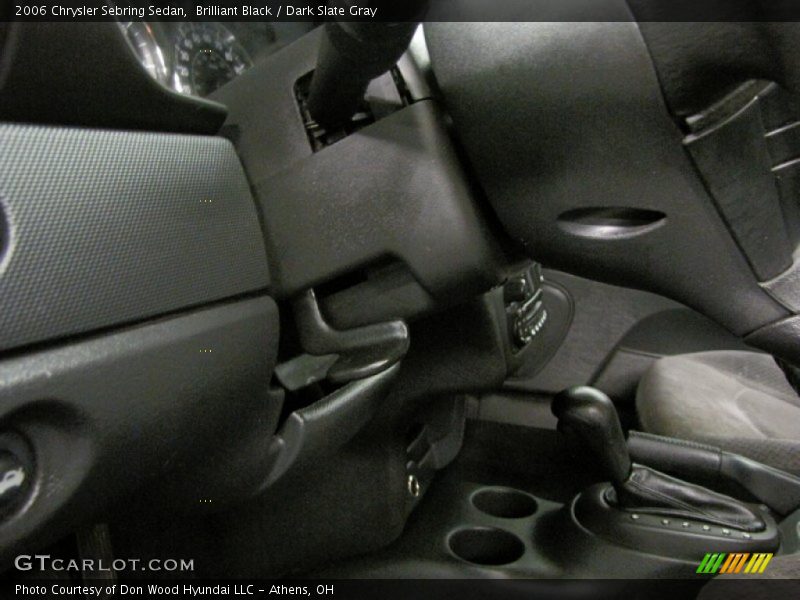 Brilliant Black / Dark Slate Gray 2006 Chrysler Sebring Sedan