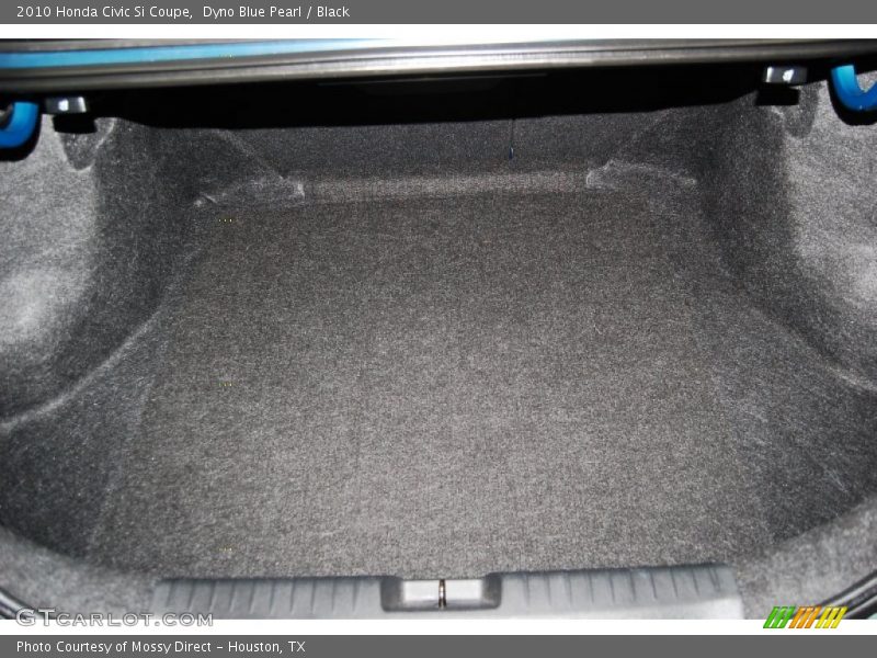 Dyno Blue Pearl / Black 2010 Honda Civic Si Coupe