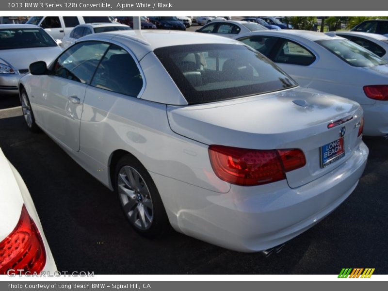 Alpine White / Black 2013 BMW 3 Series 328i Convertible