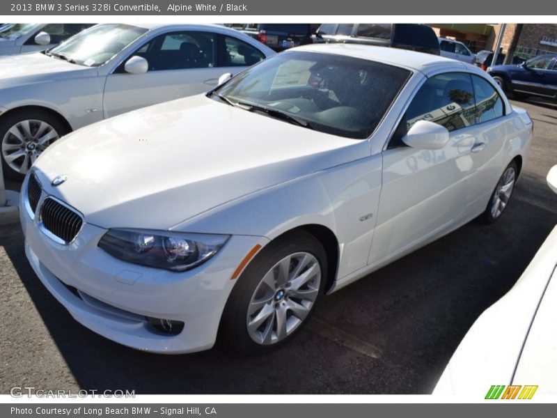 Alpine White / Black 2013 BMW 3 Series 328i Convertible