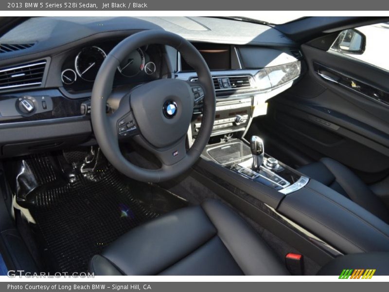 Jet Black / Black 2013 BMW 5 Series 528i Sedan