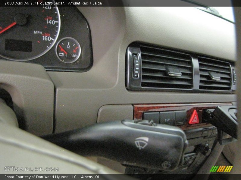 Amulet Red / Beige 2003 Audi A6 2.7T quattro Sedan