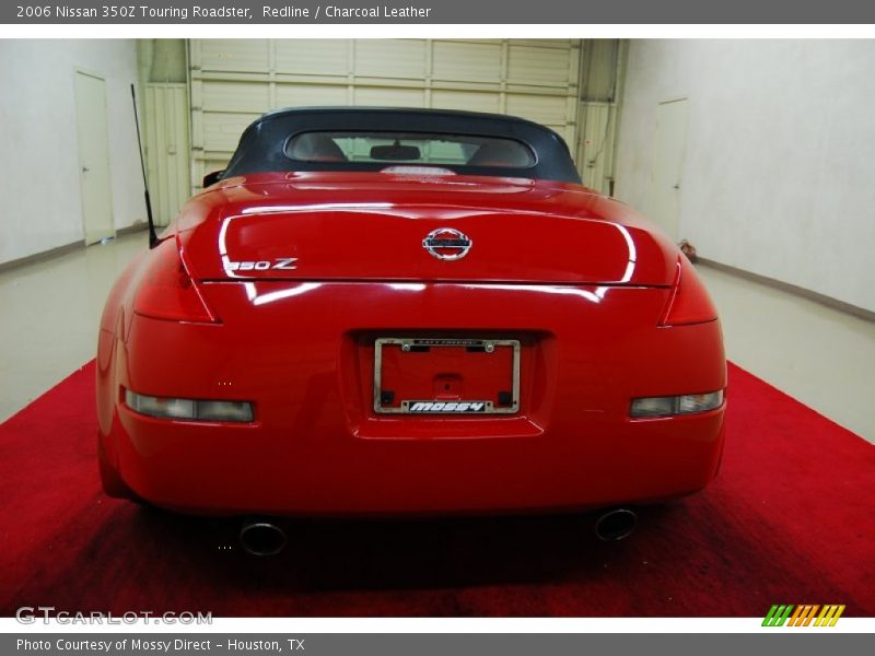 Redline / Charcoal Leather 2006 Nissan 350Z Touring Roadster