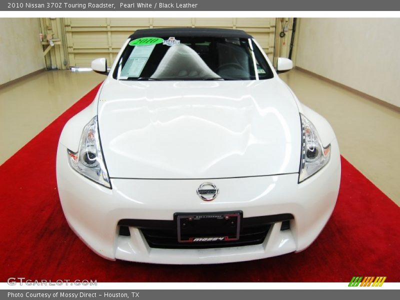 Pearl White / Black Leather 2010 Nissan 370Z Touring Roadster