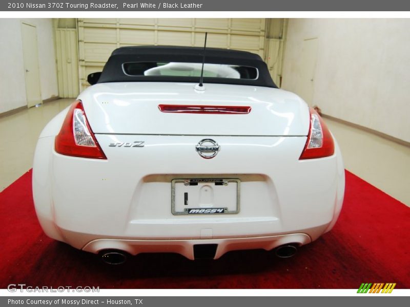 Pearl White / Black Leather 2010 Nissan 370Z Touring Roadster